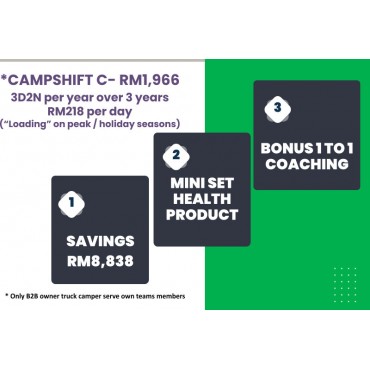 CAMPSHIFT C - 3D2N