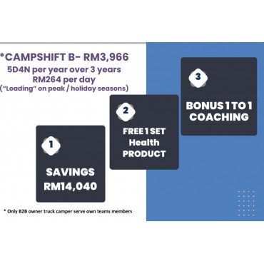 CAMPSHIFT B - 5D4N